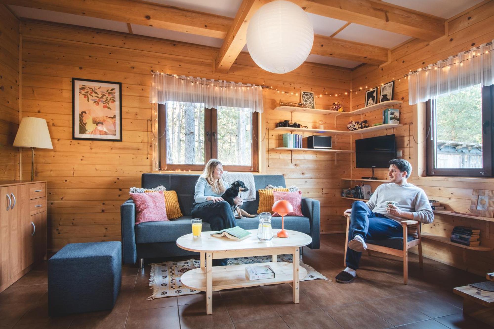 Vila Lesna 21 Dom Polnoc Przy Zalew Siemianowka Luka Exteriér fotografie