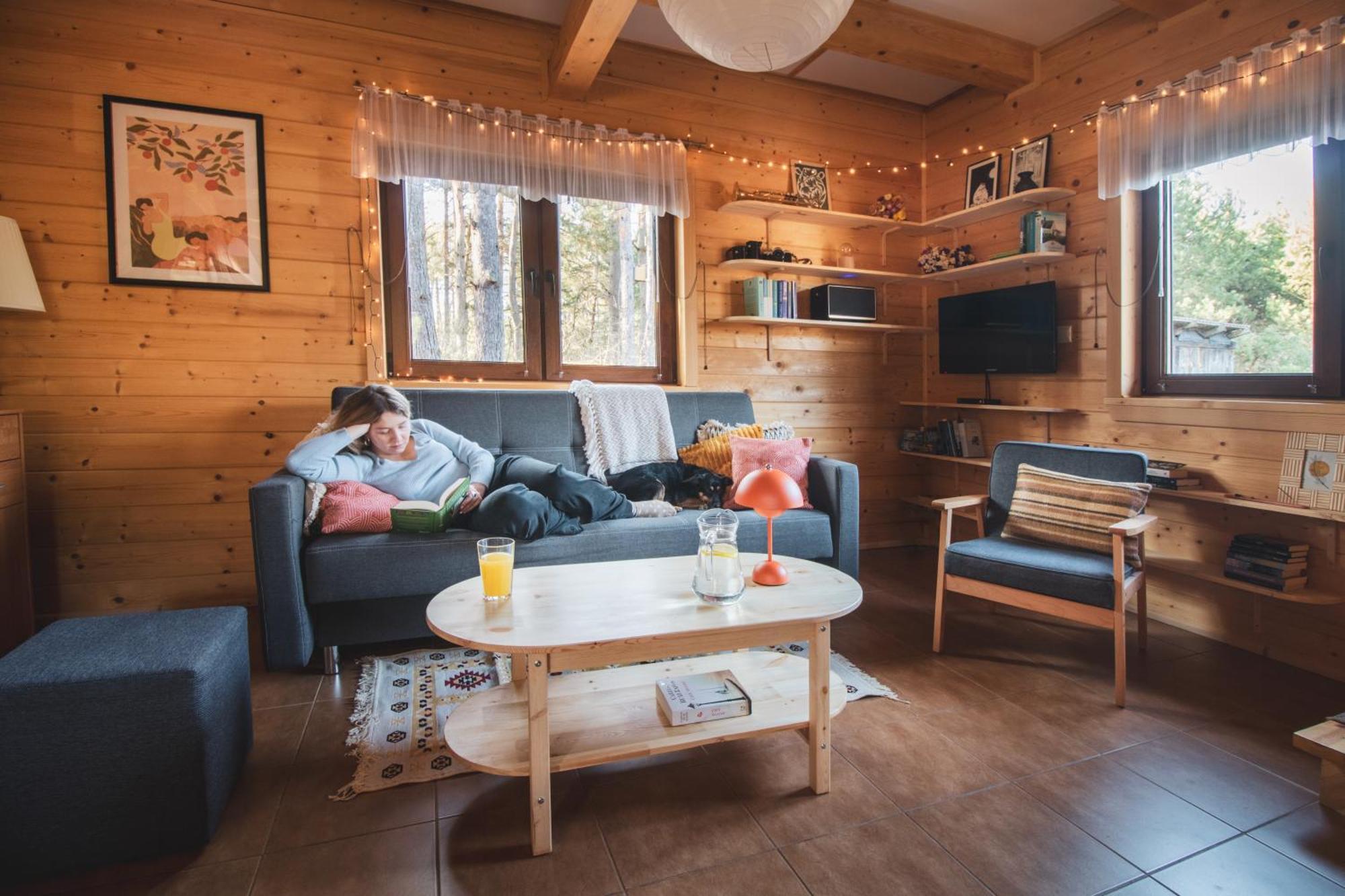 Vila Lesna 21 Dom Polnoc Przy Zalew Siemianowka Luka Exteriér fotografie